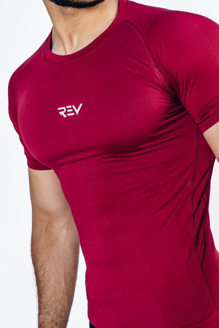 Red Compression T-Shirt