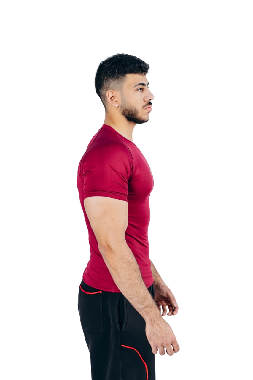 Red Compression T-Shirt