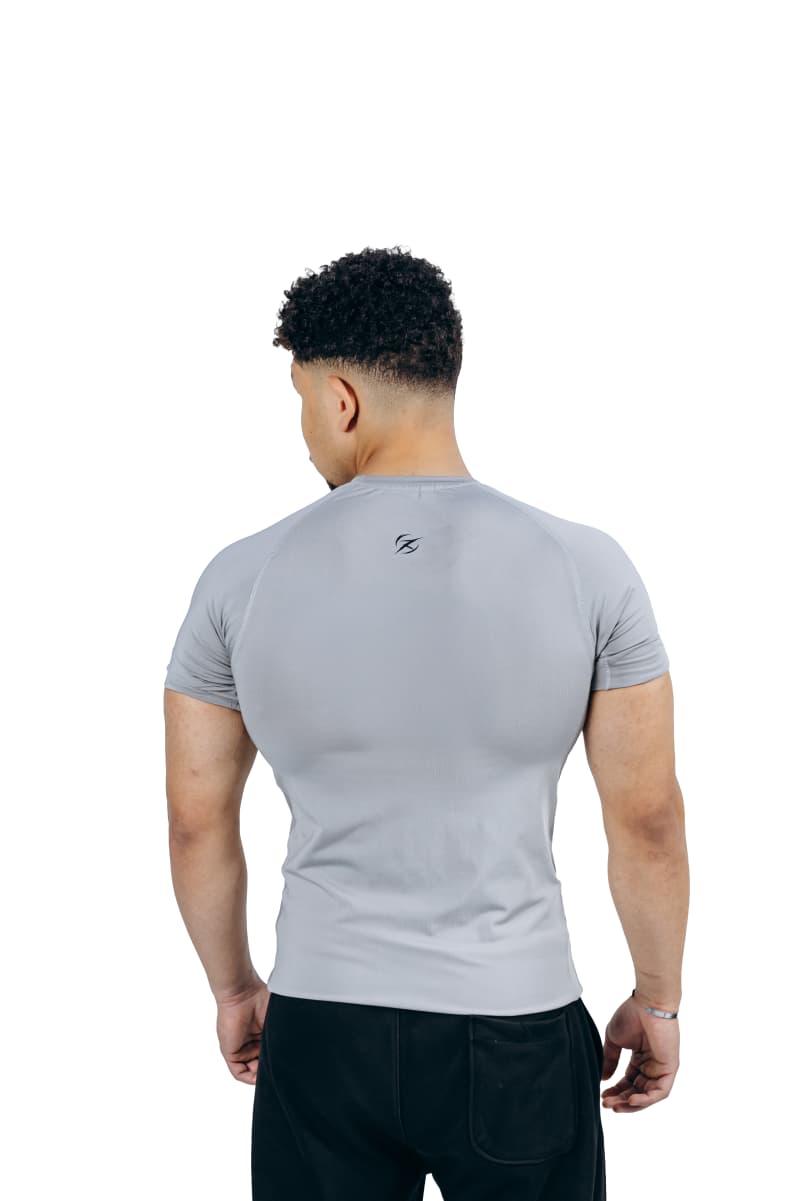 Silver Compression T-Shirt