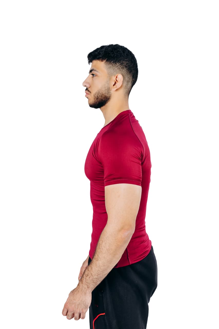 Red Compression T-Shirt