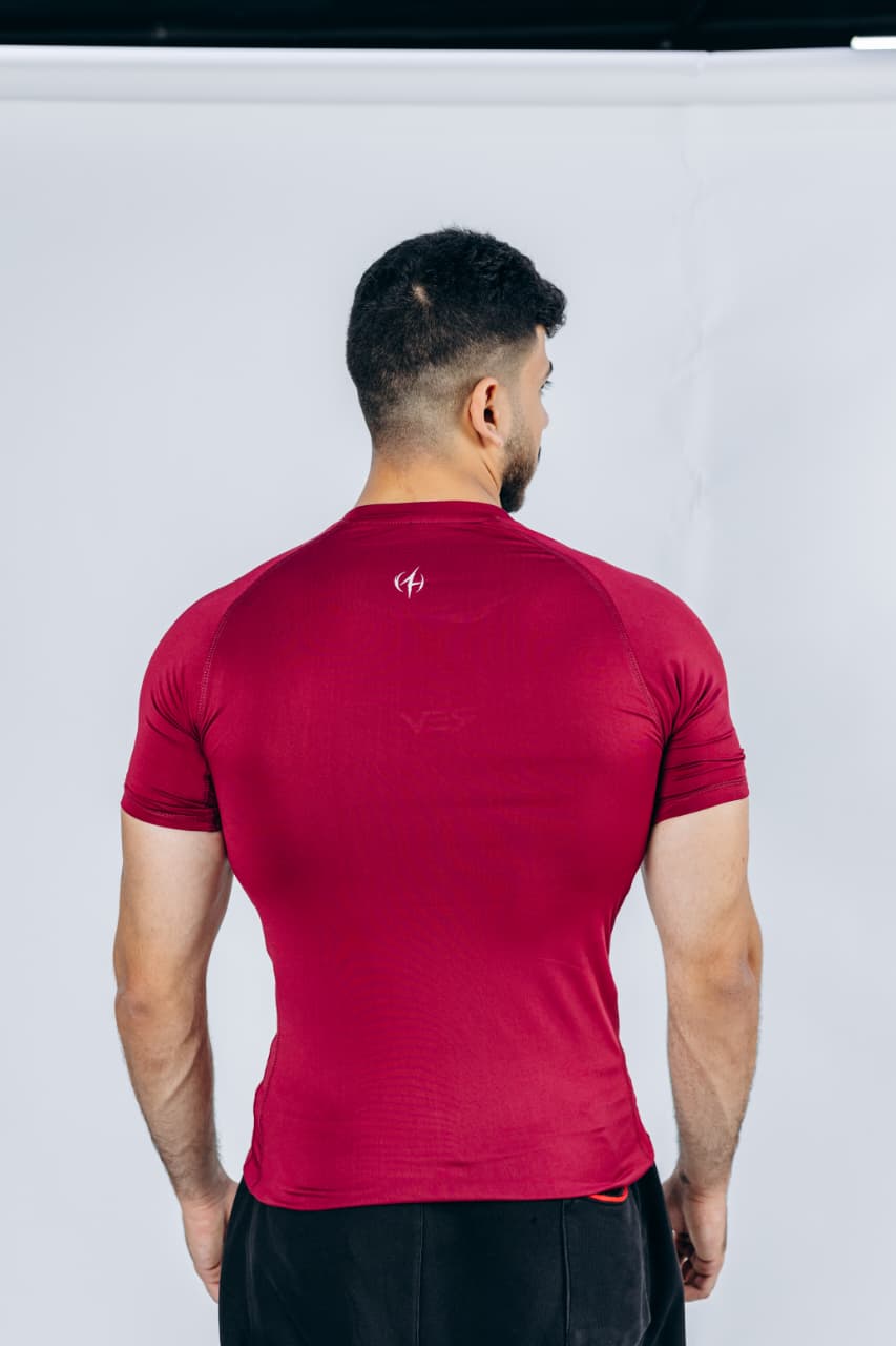 Red Compression T-Shirt